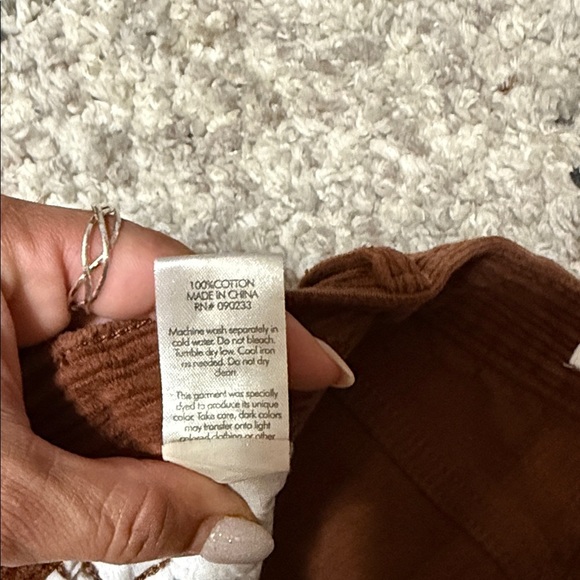 PACSUN Brown Corduroy Women's Pants - Picture 7 of 12